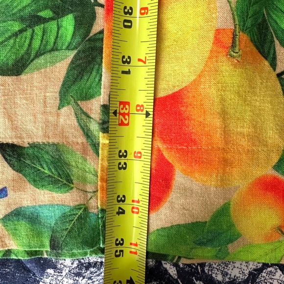 Farm Rio Fruit Orchard One-Shoulder Ruffle Mini Dress Size Small - Picture 6 of 9